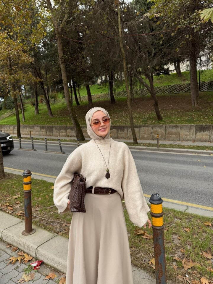 Faya Girls x Taş Oversize Rosella Kazak