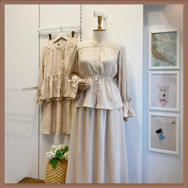 Bej Soft Rose Takım