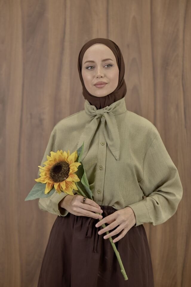 Mini Pötikare Yeşil Gömlek