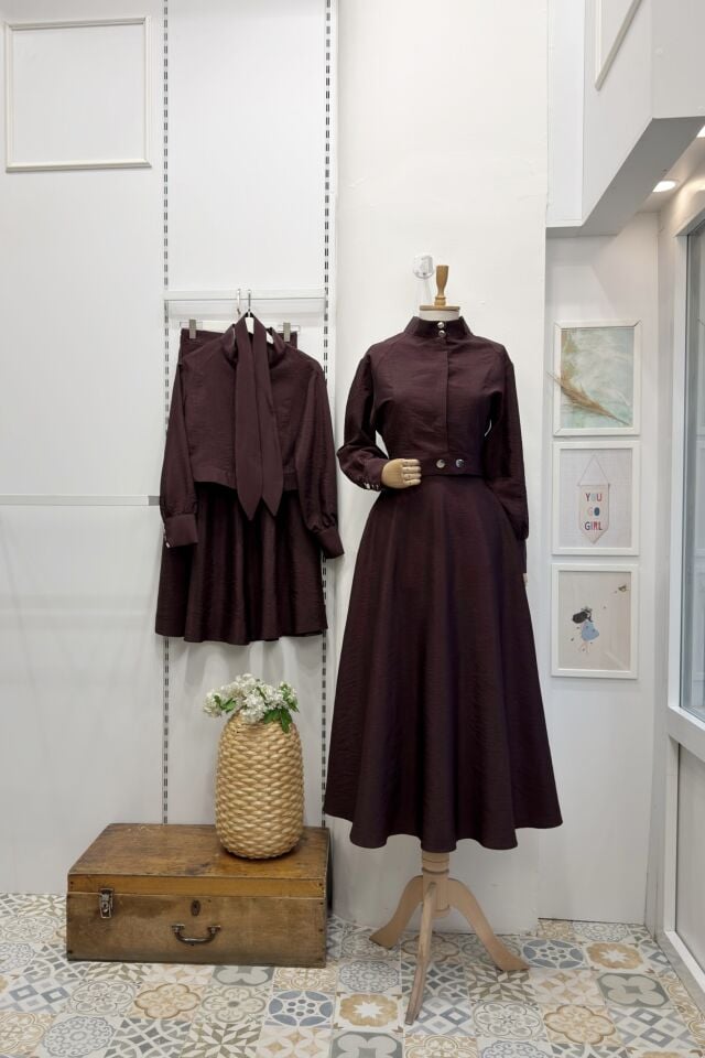 Mürdüm Cupra Kumaş Marigold Takım