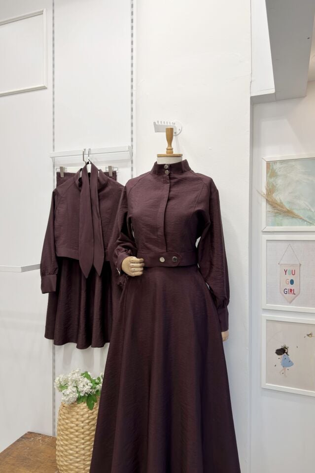 Mürdüm Cupra Kumaş Marigold Takım