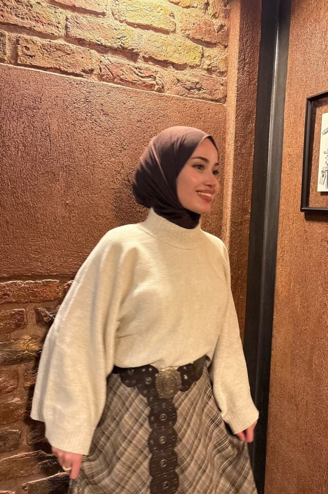 Faya Girls x Taş Lanara Yarasa Kol Triko