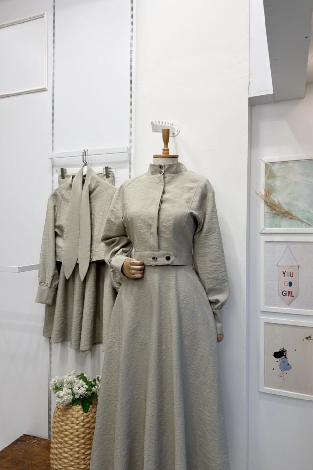 Bej Cupra Kumaş Marigold Takım