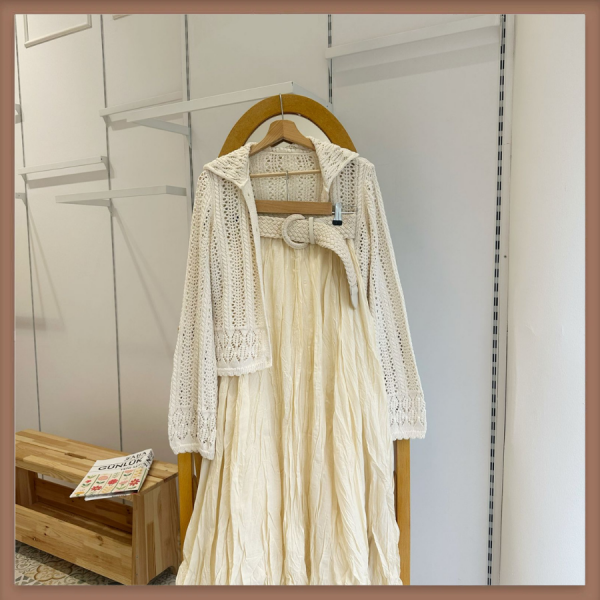 Kırışık Keten Butteryellow Etek