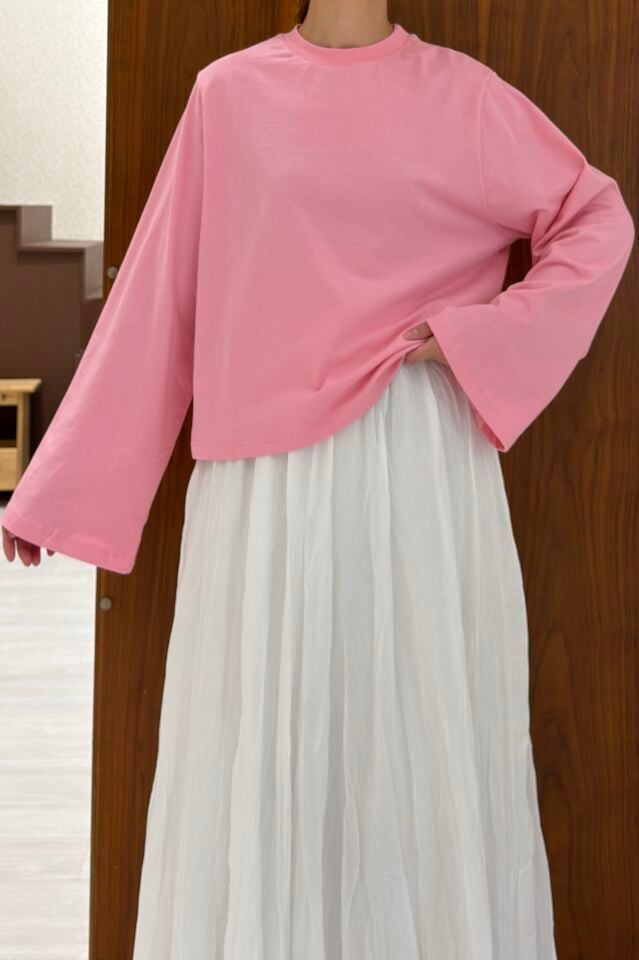 Pembe Pena Basic Bluz