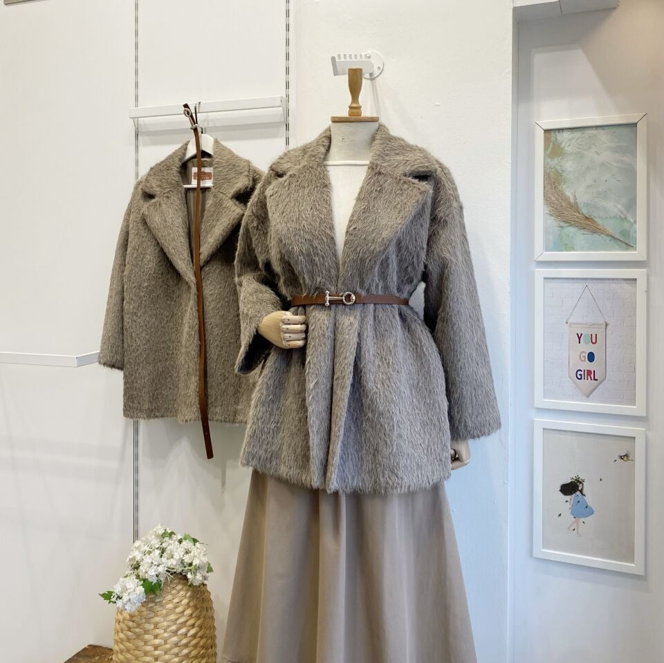 Vizon Kemer Detaylı Kürk Mont