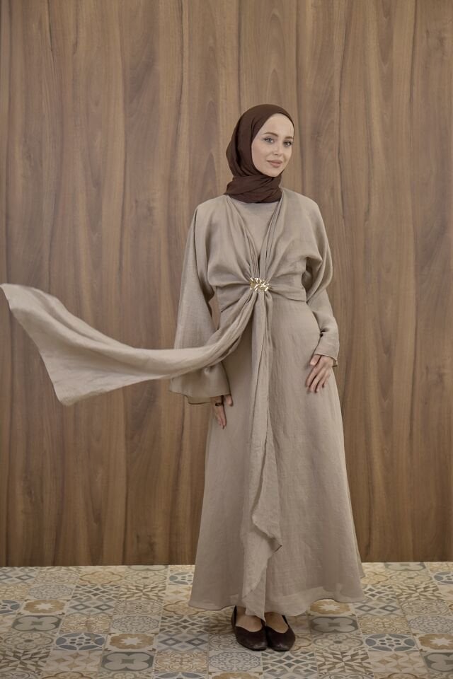 Lumière Vizon Tül Elbise