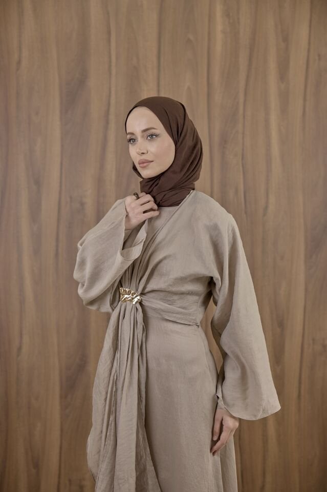 Lumière Vizon Tül Elbise