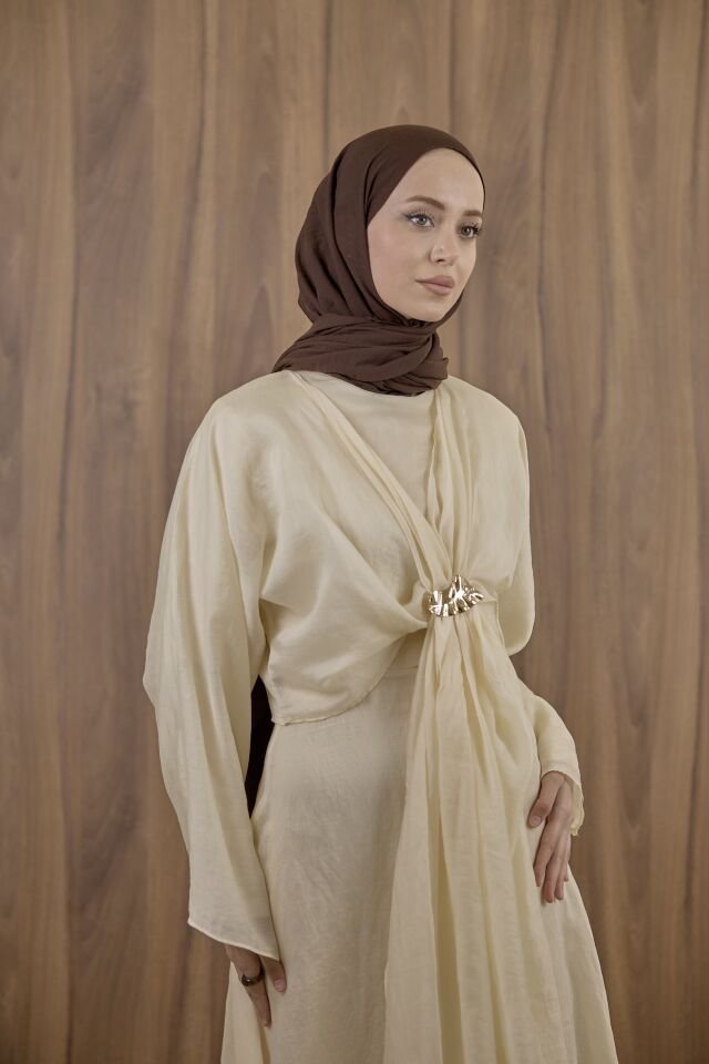 Lumière Butteryellow Tül Elbise