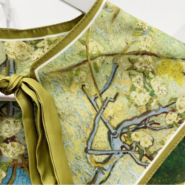 Yeşil Yağlı Boya Esintili  Muse Yaka