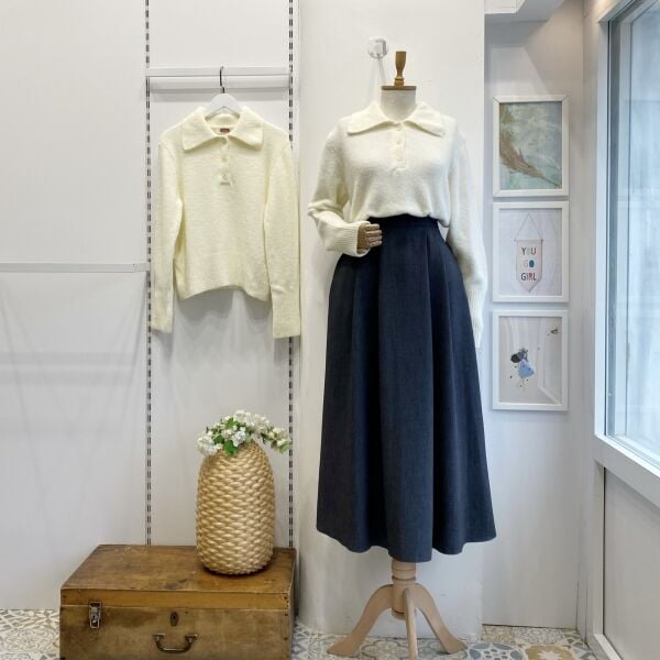 Antrasit İki Pileli Crep Etek