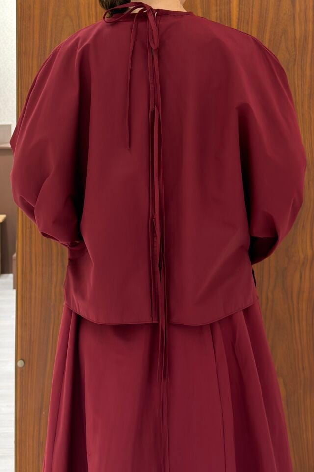 Bordo Poplin Viara Takım