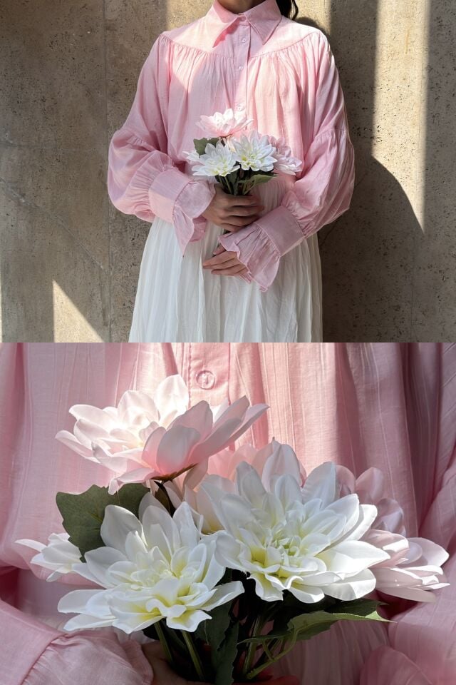 Pembe Robalı Alisia Gömlek