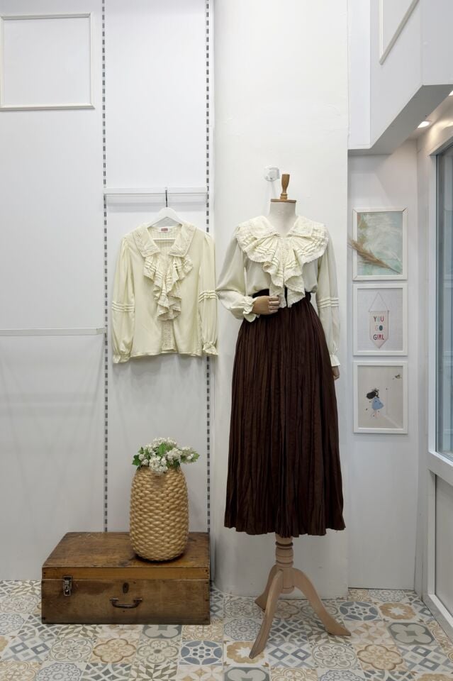 Kahverengi Josie Modal Kumaş Etek