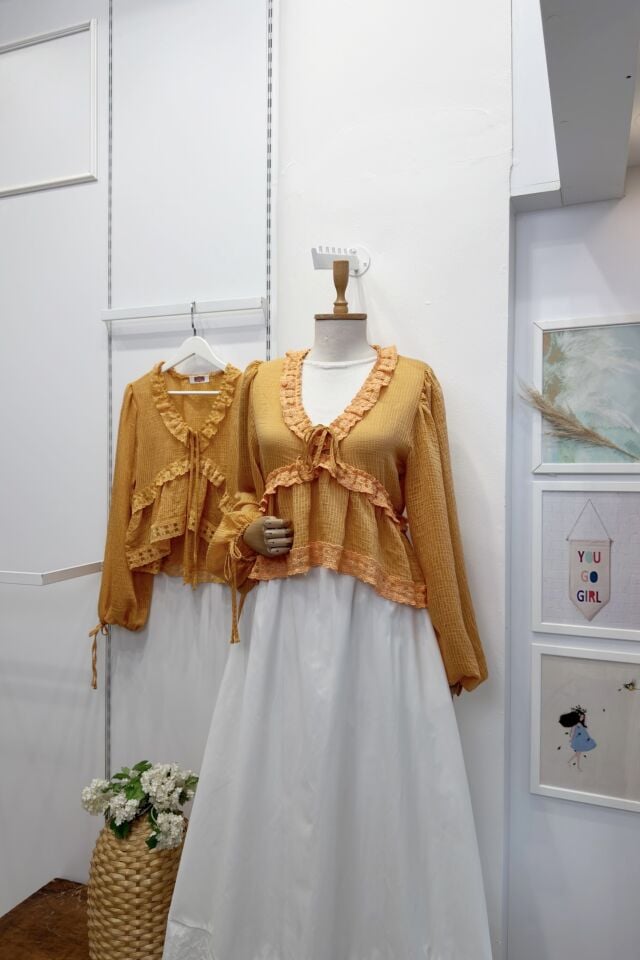 Turuncu Fisto Detaylı Parisien Gömlek