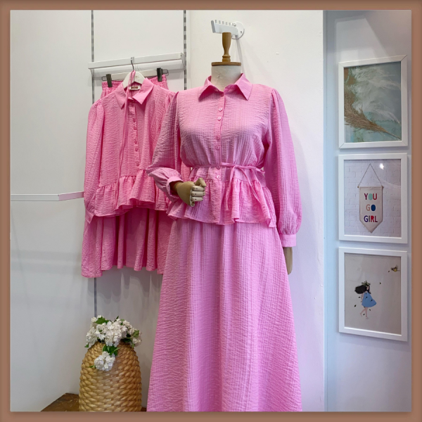 Pembe Leitan Gofre Takım