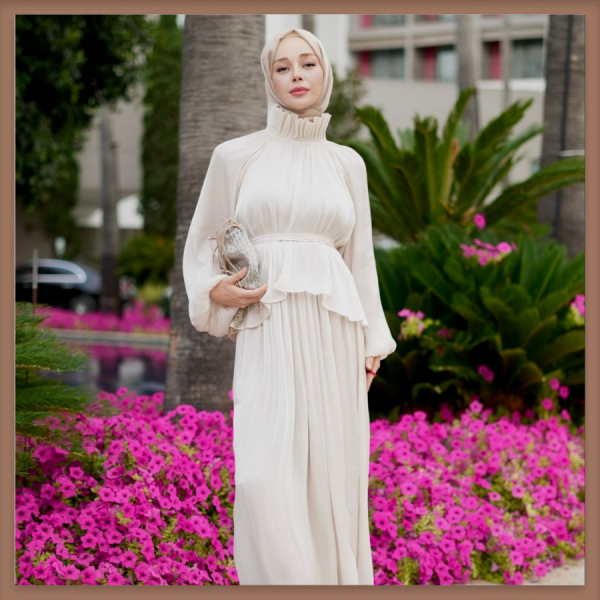 Faya Girls x Bej Şifon Amour Takım