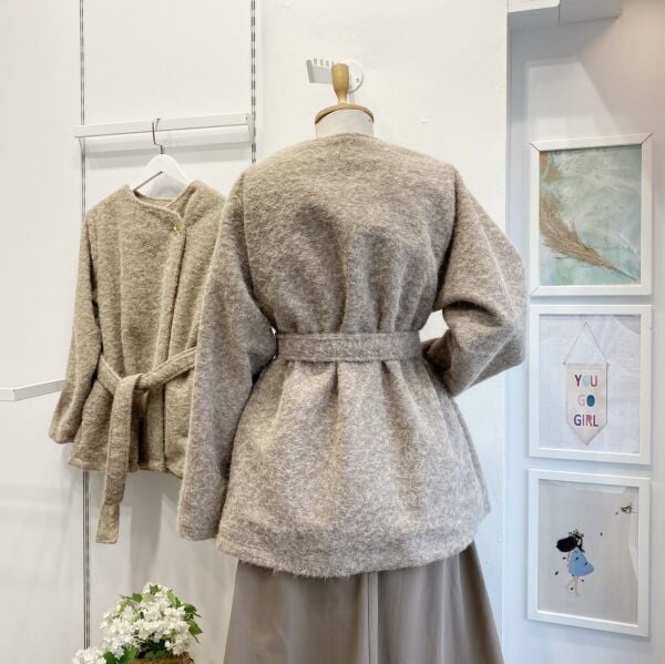 Vizon Toka Detaylı Peluş Kaban