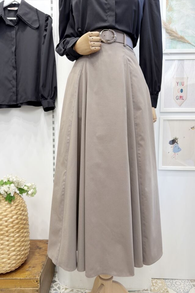 Vizon Kemerli Verte Etek