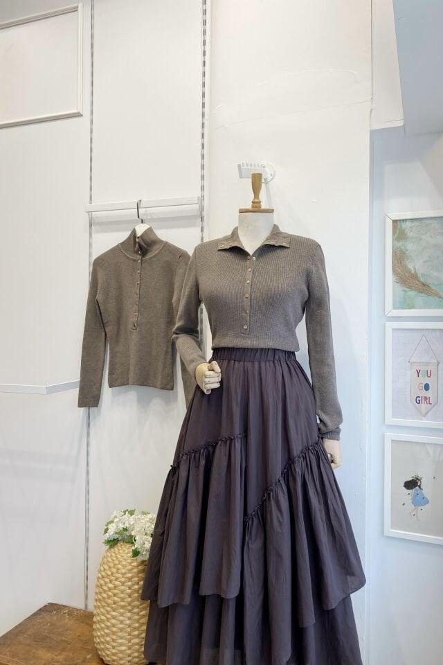 Acı Kahve Ajouter Vual Keten Etek