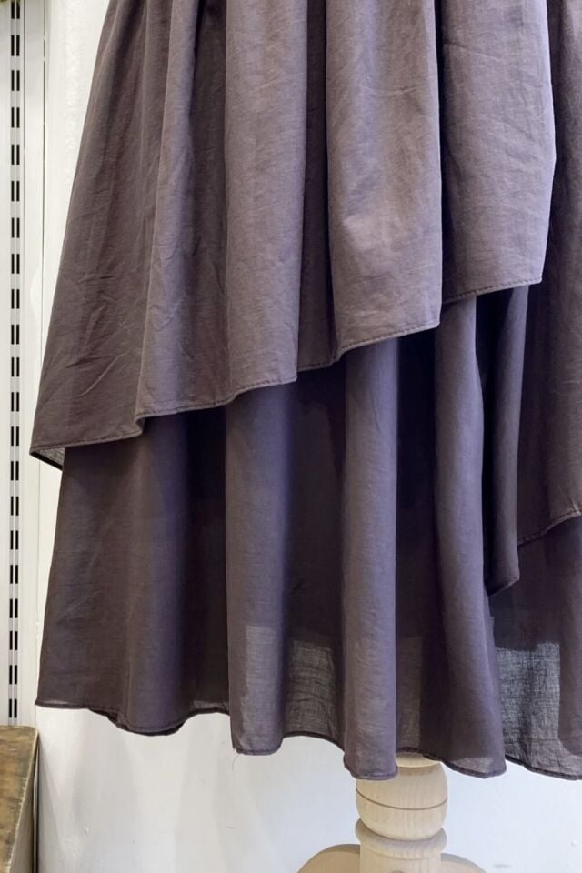 Acı Kahve Ajouter Vual Keten Etek