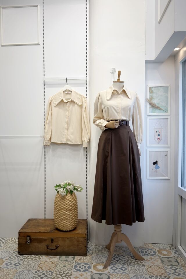 Kahverengi Kemerli Verte Etek