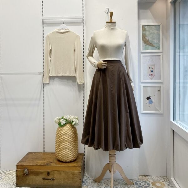 Kahverengi Balon Etek