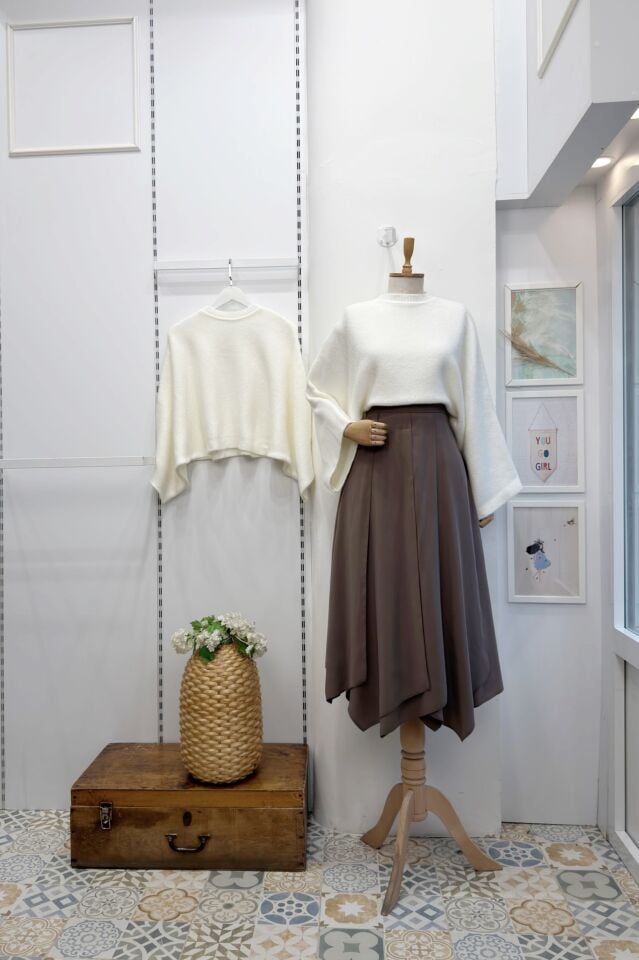 Vizon Parçalı Vesperia Etek