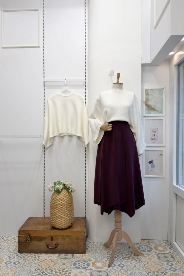 Mürdüm Parçalı Vesperia Etek