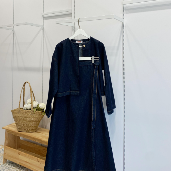 Anvelop Etekli Lacivert Kot Takım