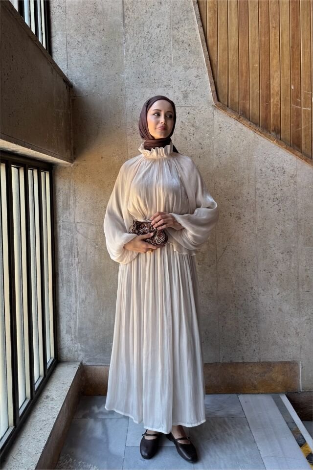 Bej Şifon Amour Takım