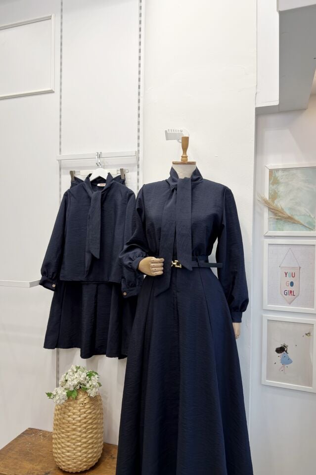 Lacivert Vogue Etekli takım