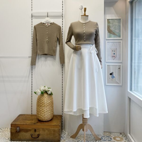 Anvelop Model Beyaz Scuba Etek