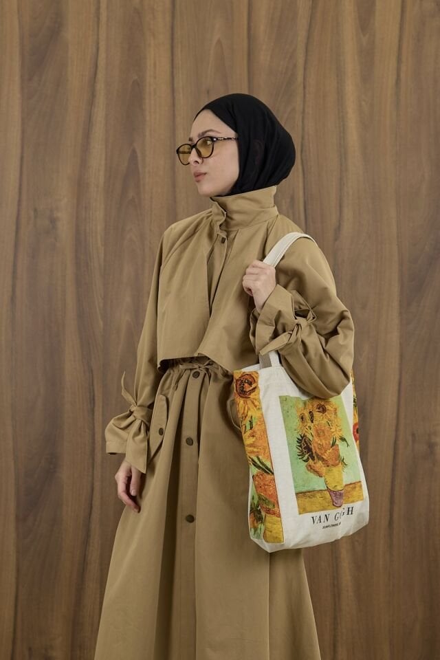 CAMEL VİENTO TRENÇKOT