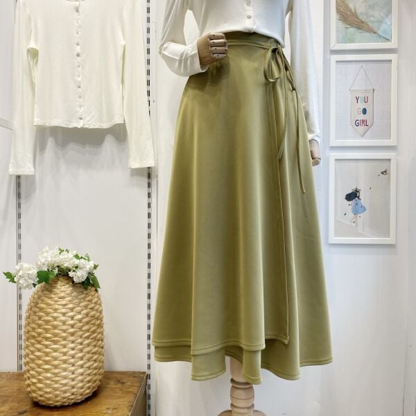 Anvelop Model Yeşil Scuba Etek