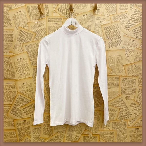 Ekru uzun kollu penye içlik