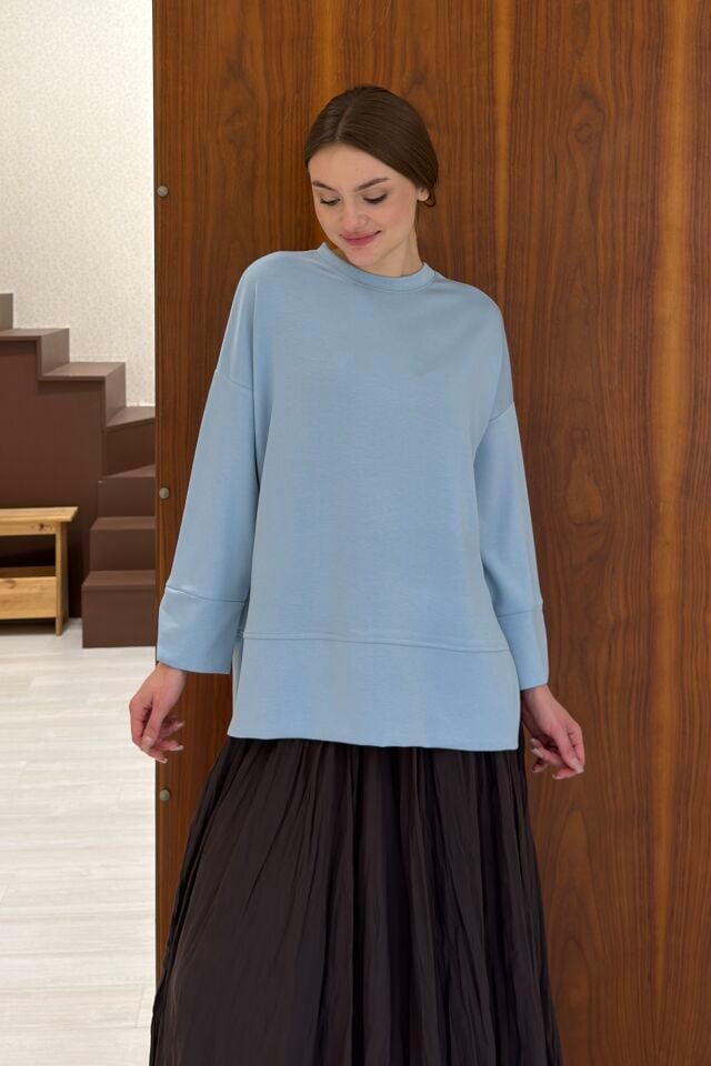Mavi Ovella Basic Penye Bluz