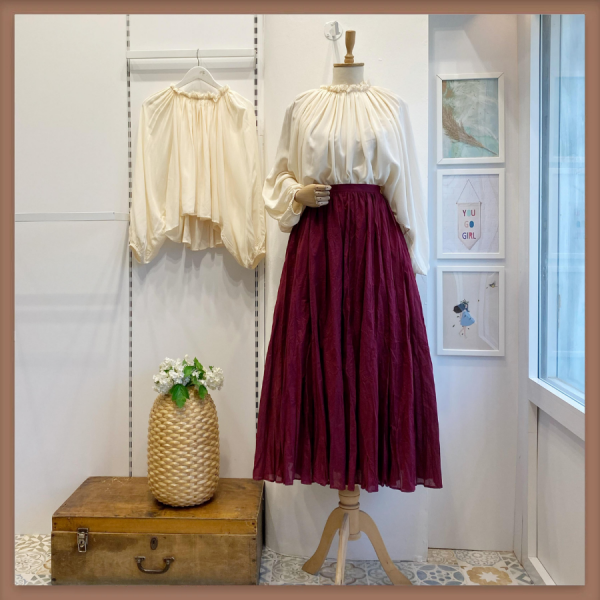 Bordo Crush Vual Keten Etek