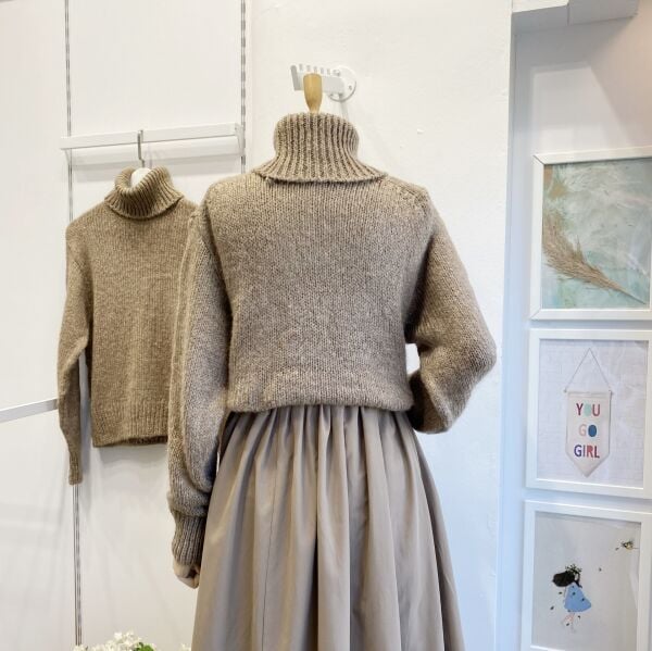 Vizon Dusty Balıkçı Yaka Kazak