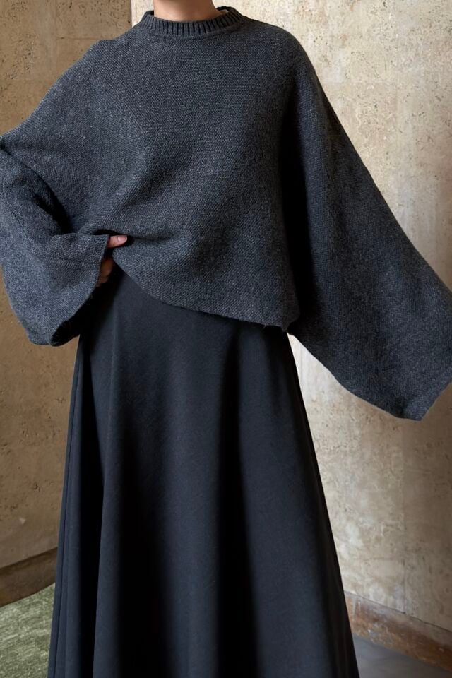 Antrasit Oversize Rosella Kazak