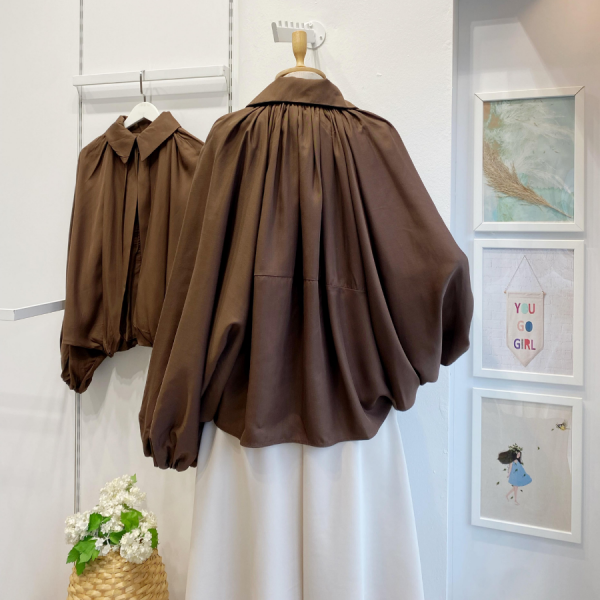 Acı Kahve Mabel Keten Ceket