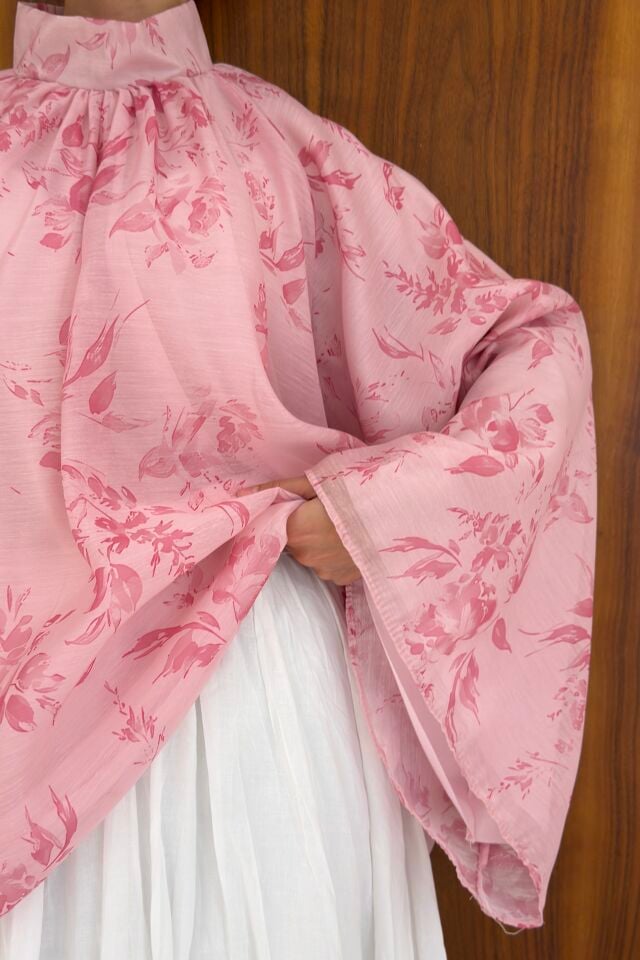 Pembe Flowers Velissa Bluz