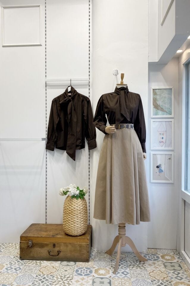 Vizon Kemerli Arain Etek