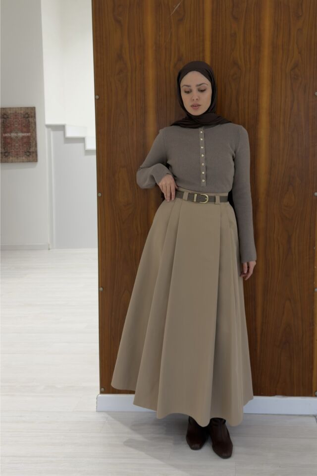 Vizon Kemerli Arain Etek