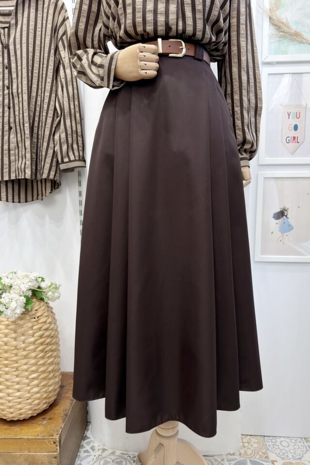 Acı Kahve Kemerli Arain Etek