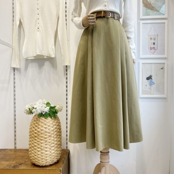 Yeşil Kemerli Arain Etek