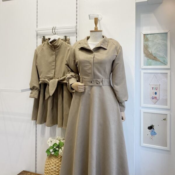 Vizon Nubuk Kumaş Marigold Takım