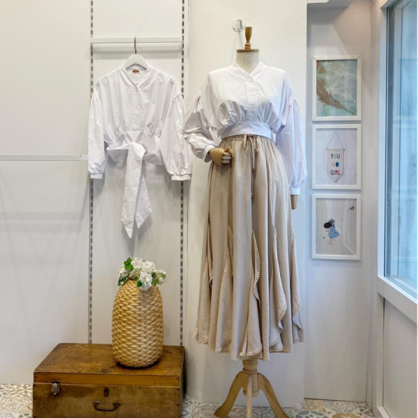 Vizon Parçalı Tulipe Airobin Etek