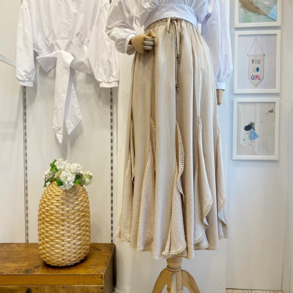 Vizon Parçalı Tulipe Airobin Etek