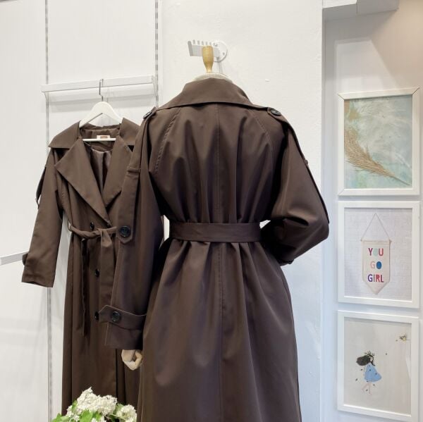 Acı Kahve Pardesü Model Trençkot